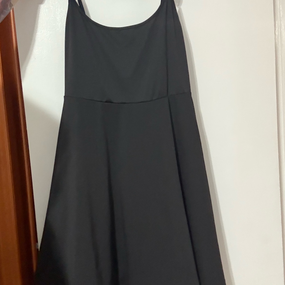 SHEIN Classic Black Mini Dress